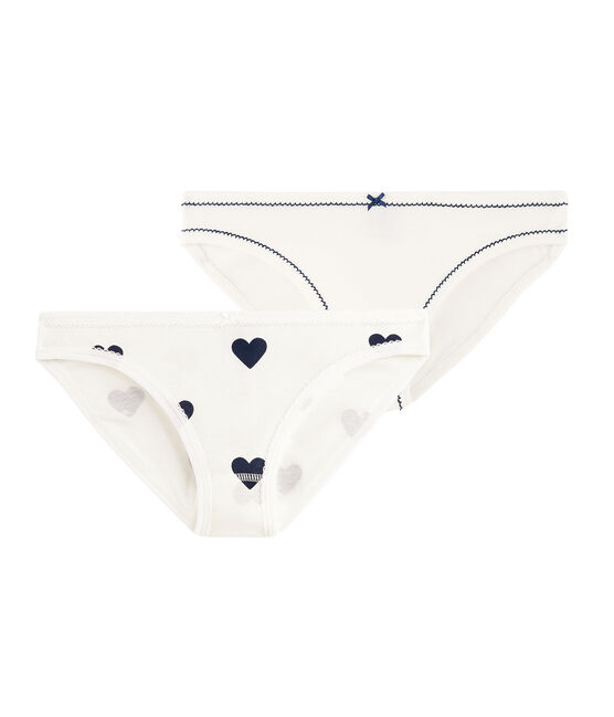 Lote de 2 braguitas de corazones para mujer Variante 2 PACK