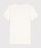 Camiseta L'ICONIQUE de algodón calado de mujer blanco MARSHMALLOW
