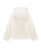 Sudadera polar de borreguillo para niña blanco MARSHMALLOW
