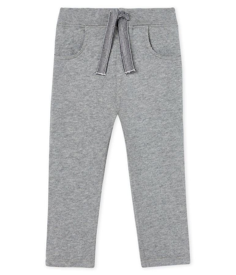 Pantal&oacute;n de mulet&oacute;n c&aacute;lido para beb&eacute; ni&ntilde;o gris