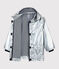 Impermeable plateado para niña/niño gris ARGENT