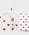 Caja regalo perfume bebé 50ml y peluche corazón azul Floral Citrus Musc