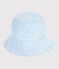 Gorro infantil de chambray azul