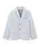 Chaqueta infantil para niño azul FONTAINE/blanco MARSHMALLOW