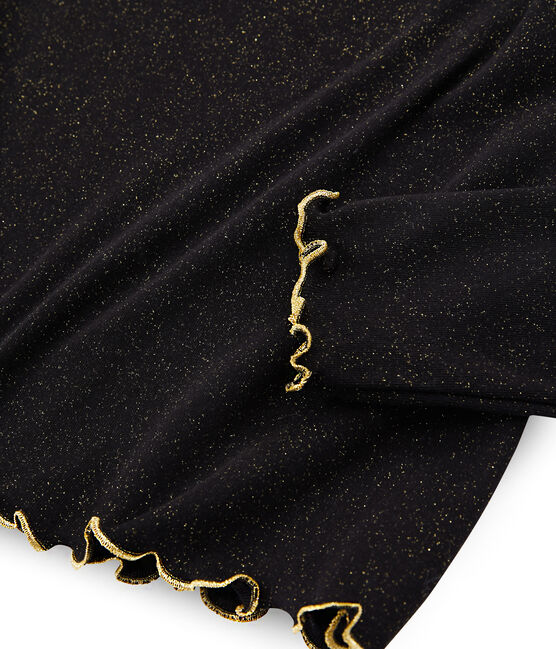 Camiseta interior brillante para mujer negro NOIR/amarillo OR