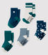 Juego de 5 pares de calcetines para bebé