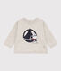 Sudadera Petit Bateau X Snoopy de felpa para bebé