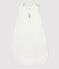 Saco de terciopelo para bebé blanco MARSHMALLOW