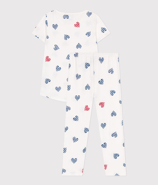 Pijama infantil de algodón con flores MARSHMALLOW/ SPI/ MULTICO