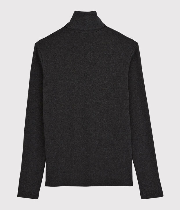 Cuello alto ic&oacute;nico para mujer gris