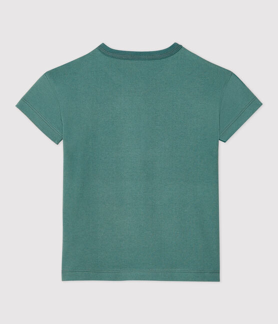 Camiseta de manga corta para niño/niña verde BRUT