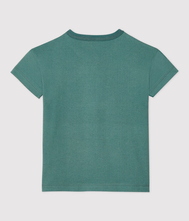 Camiseta de manga corta para ni&ntilde;o/ni&ntilde;a verde