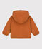 Sudadera con capucha de bebé marron ECUREUIL