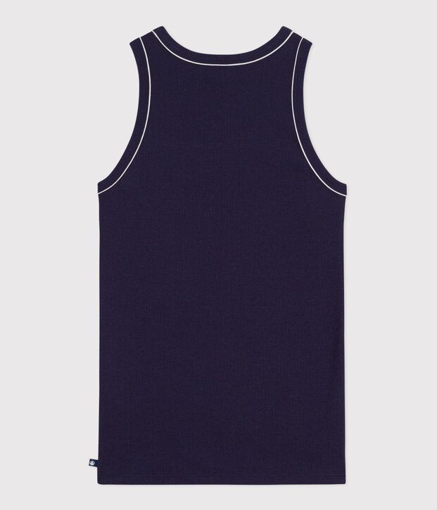 Camiseta lisa de tirantes de algod&oacute;n para mujer SMOKING