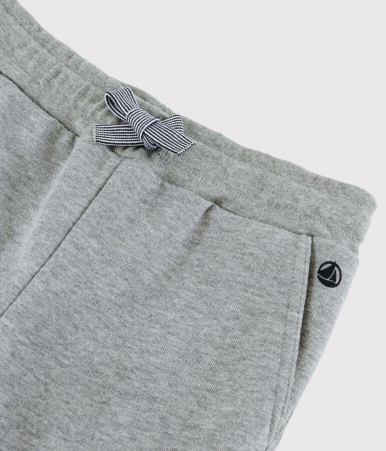 Pantal&oacute;n de mulet&oacute;n para ni&ntilde;o gris