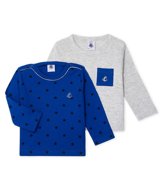 Juego de 2 camisetas de manga larga para bebé niño variante 1