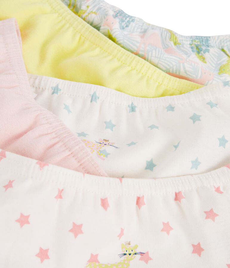 Juego de 5 culottes para ni&ntilde;a variante 1