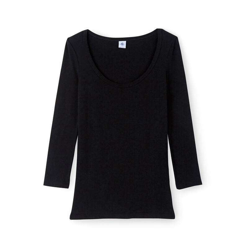 Camiseta ic&oacute;nica para mujer negro Noir