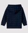 Sudadera con capucha para bebé niño azul SHADOW/crudo MULTICO