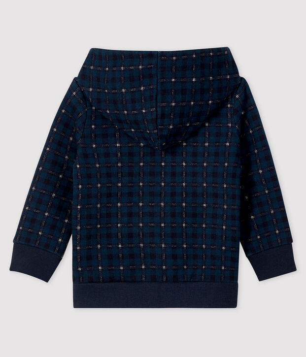 Sudadera con capucha para beb&eacute; ni&ntilde;o azul/multicolor