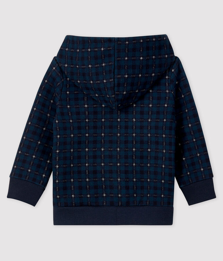 Sudadera con capucha para beb&eacute; ni&ntilde;o azul SHADOW/crudo MULTICO