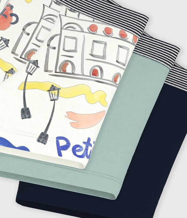 Juego de b&oacute;xeres infantiles de algod&oacute;n con estampado &Oacute;pera multicolor