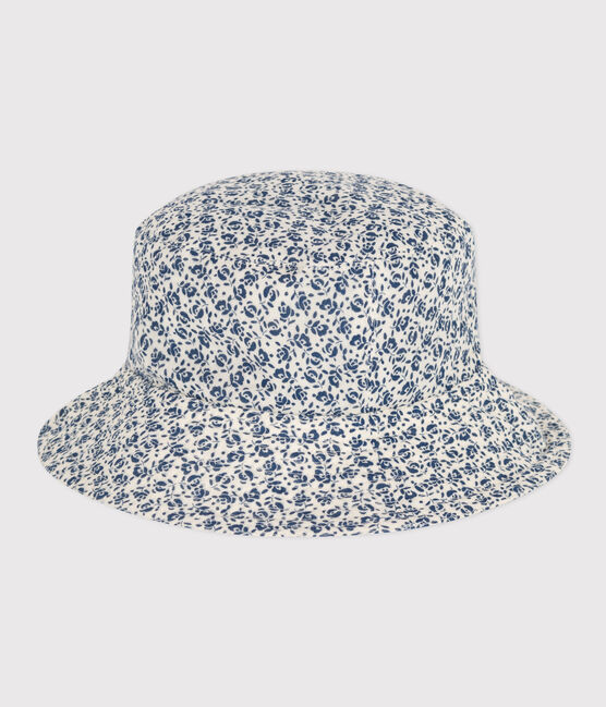 Capelina de gasa de algodón con flores azules para niña AVALANCHE/ INCOGNITO