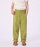 Pantal&oacute;n infantil de algod&oacute;n verde