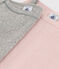Juego de 2 camisetas de tirantes de algodón calado para niña variante 1