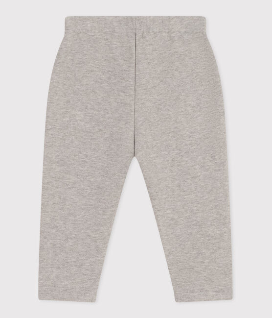 Pantalón de muletón de bebé gris CHATON CHINE