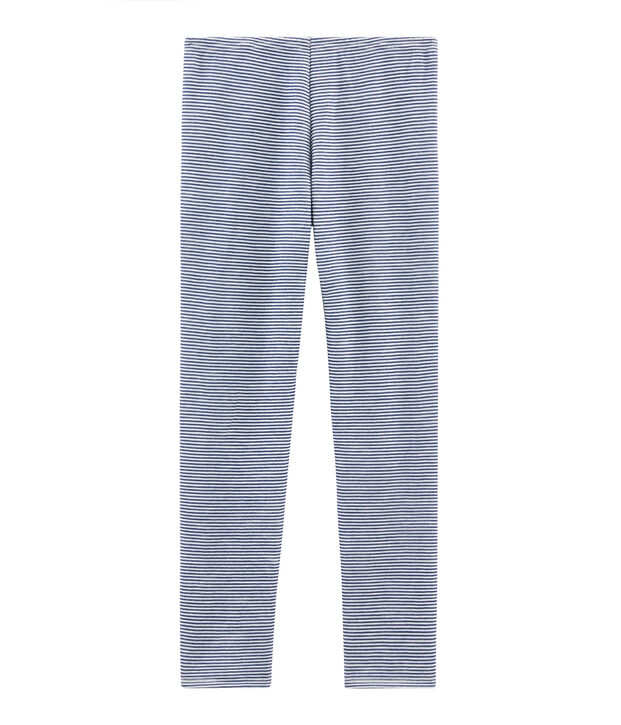 Leggings c&aacute;lidos para mujer azul/blanco