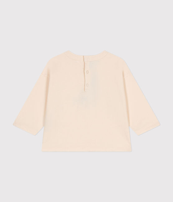 Camiseta de manga larga de punto fino para bebé crudo AVALANCHE