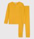 Pijama liso de algodón y lyocell infantil unisex