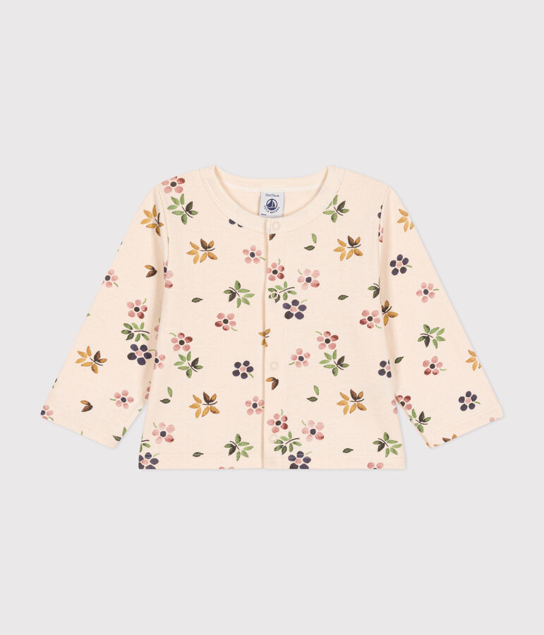 C&aacute;rdigan de t&uacute;bico para beb&eacute; crudo/multicolor