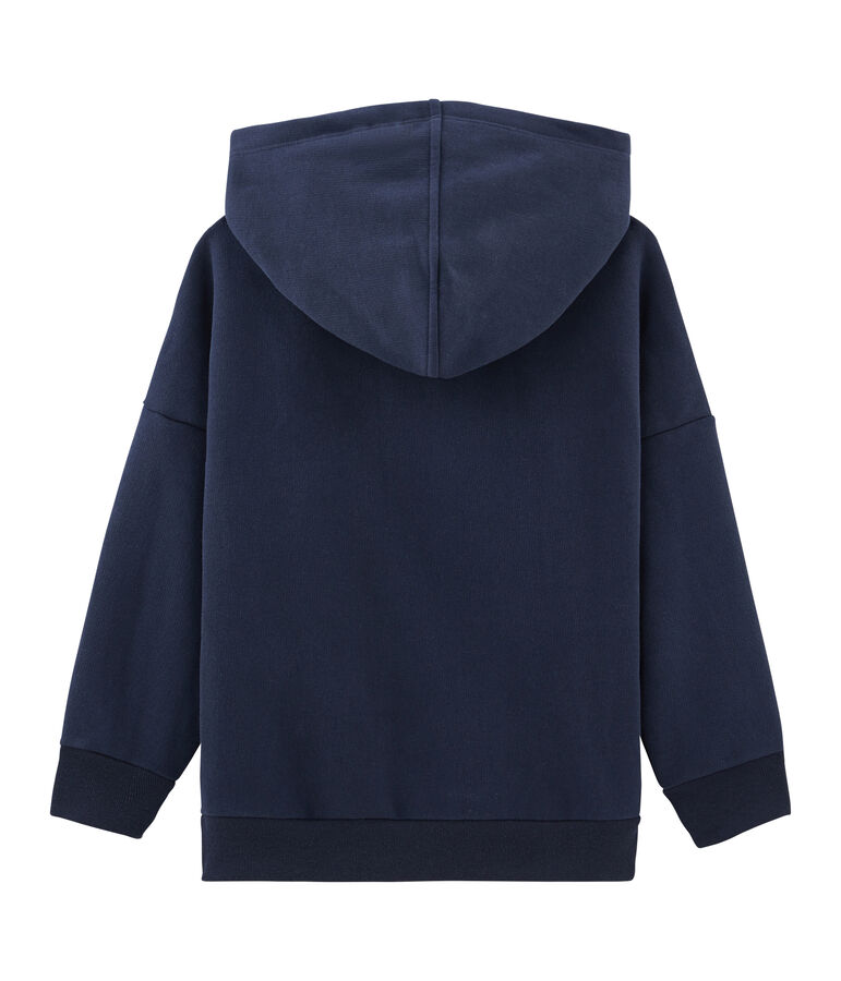 Sudadera infantil unisex azul SMOKING