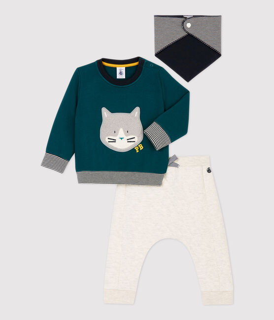 Conjunto de tres prendas de bebé. variante 1