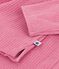Pijama de terciopelo liso para mujer rosa