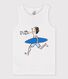 Camiseta de tirantes Soledad Bravi de algodón orgánico de niño