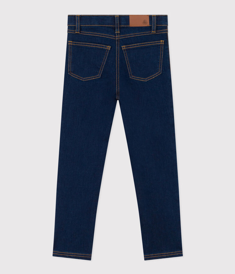 Pantal&oacute;n vaquero slim de ni&ntilde;a azul