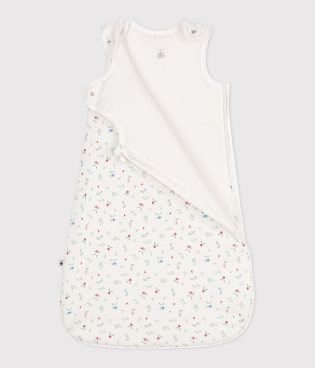 Saco para beb&eacute; de algod&oacute;n con estampado de frutas TOG 2 blanco/multicolor