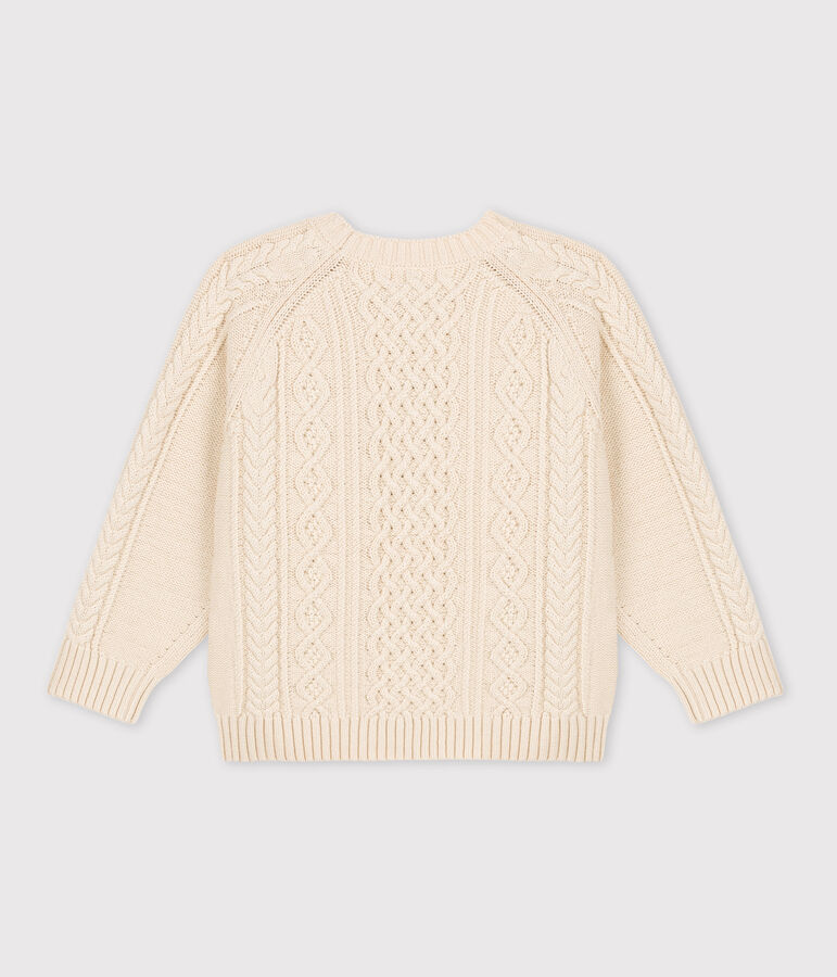 Jersey irland&eacute;s de algod&oacute;n de ni&ntilde;a/ni&ntilde;o crudo