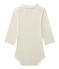 Body bebé de niño con cuello beige COQUILLE