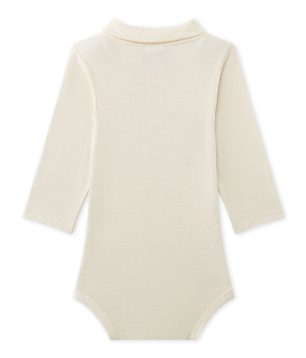 Body beb&eacute; de ni&ntilde;o con cuello blanco
