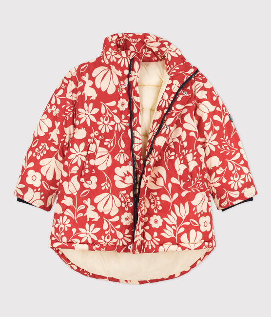 Plumífero semilargo estampado de niña CASIMIR/ AVALANCHE