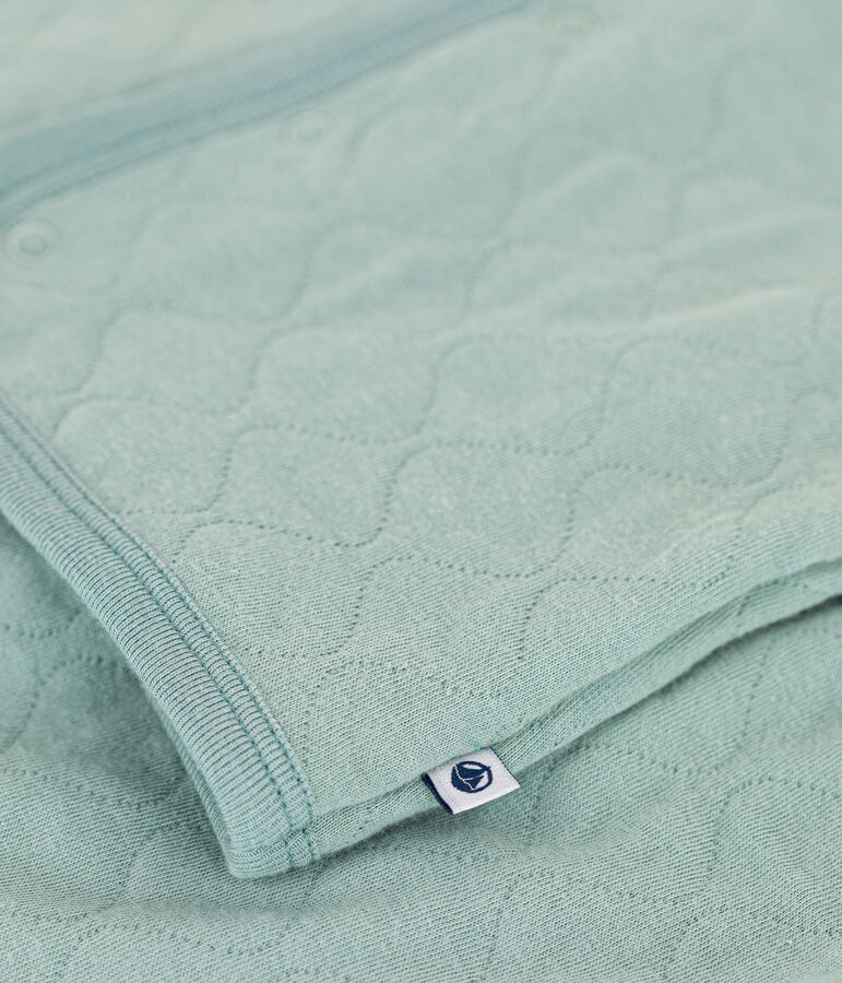 Conjunto de t&uacute;bico acolchado para beb&eacute; verde