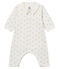 Bodyjama sin pies de punto 1x1 estampado para bebé niño blanco MARSHMALLOW/blanco MULTICO