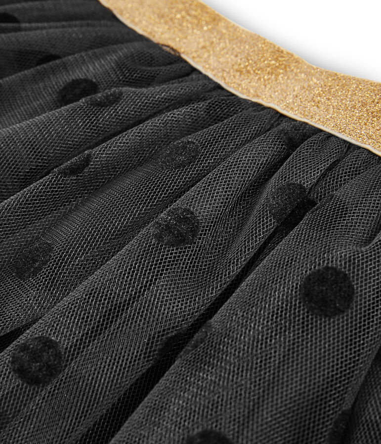 Falda de tul para ni&ntilde;a gris CAPECOD