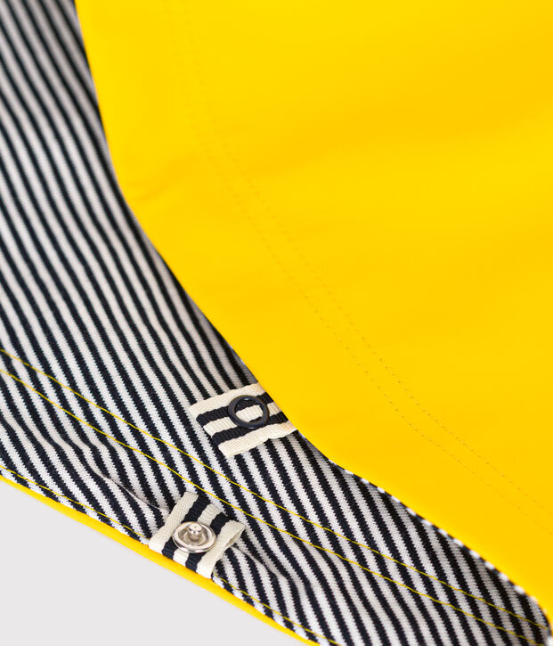 Capa de lluvia de beb&eacute; amarillo