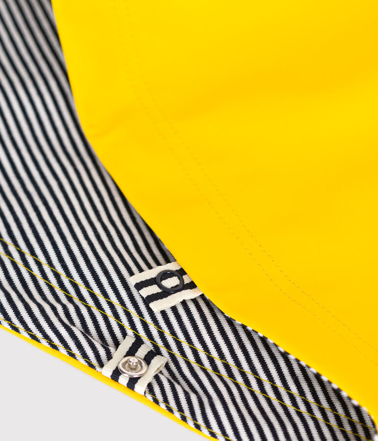 Capa de lluvia de beb&eacute; amarillo