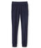 Pantalón con forma de calzoncillo largo en túbico extrafino para mujer azul SMOKING